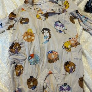 Angel dear romper 0-3 months used/ play condition for was wear